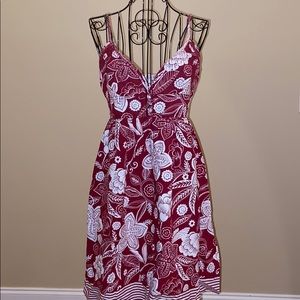 Aeropostale Red floral dress